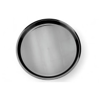 Блюдо для выкладки круглое из поликарбоната 29 см черное