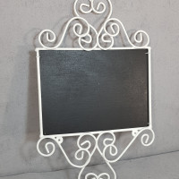 Грифельна дошка DecorArt "Класика" 45x35 см білий