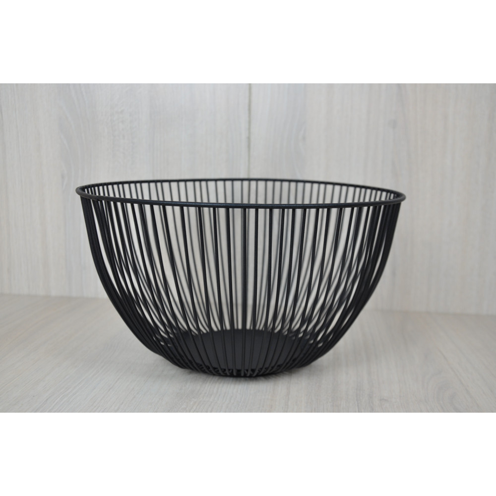 Фруктовница DecorArt "Modern" 24x14 см черный
