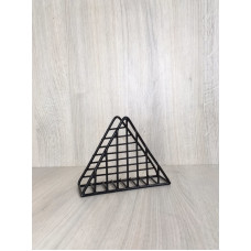 Салфетница подставка для салфеток  DecorArt "Треугольник" 10х14 см черного или белого цвета