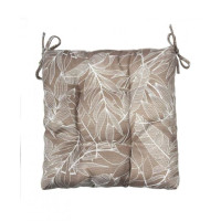 Подушка для стільця Macao листя бежеве ТМ ПРОВАНС