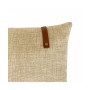Декоративная подушка Camel с кожаным декором ТМ ПРОВАНС