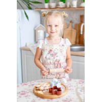 Кухонный фартук детский Bella Розы с кружевом ТМ ПРОВАНС