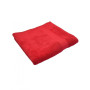 Махровое полотенце Soft красный ТМ ПРОВАНС