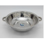 Дуршлаг из нержавеющей стали Сито нержавейка с двумя ручками D 31,5 cm H 9,5 cm