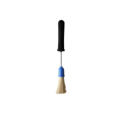 Кулінарний пензлик з пластиковою ручкою Кондитерська кисть для випічки та кухні харчова L 26,5 cm.
