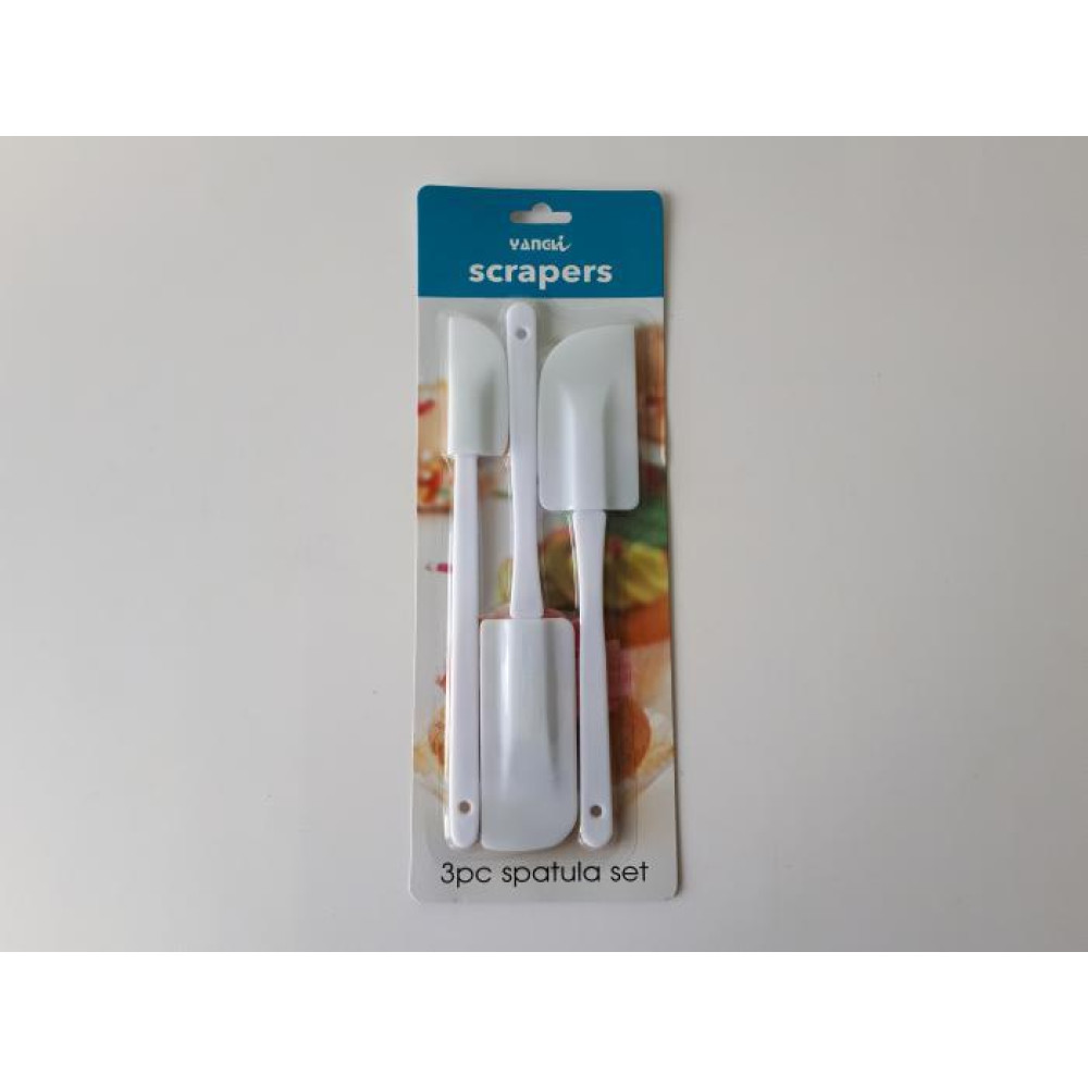 Набор лопаток силиконовых из 3-х штук L 24/24,5/25,5 cm.