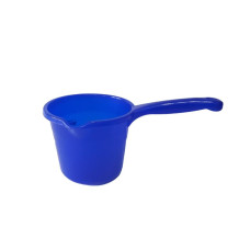 Ківш пластиковий кухонний з ручкою та носиком Ковш пластмасовий для води Dunya plastik D 14,5*13cm 1,5 л