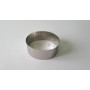 Формы для салатов и гарниров нержавейка круглая Кольцо для сборки гарнира металлическое D 10 cm H 4 cm