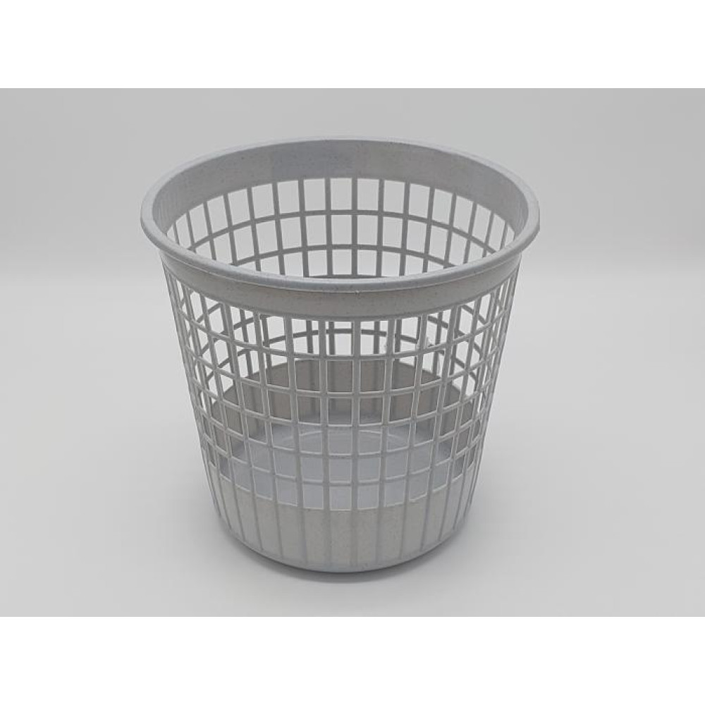 Кошик урна офісний для сміття та паперів пластиковий 2105 Senyayla Plastik D 26 cm H 25 cm 11 літрів