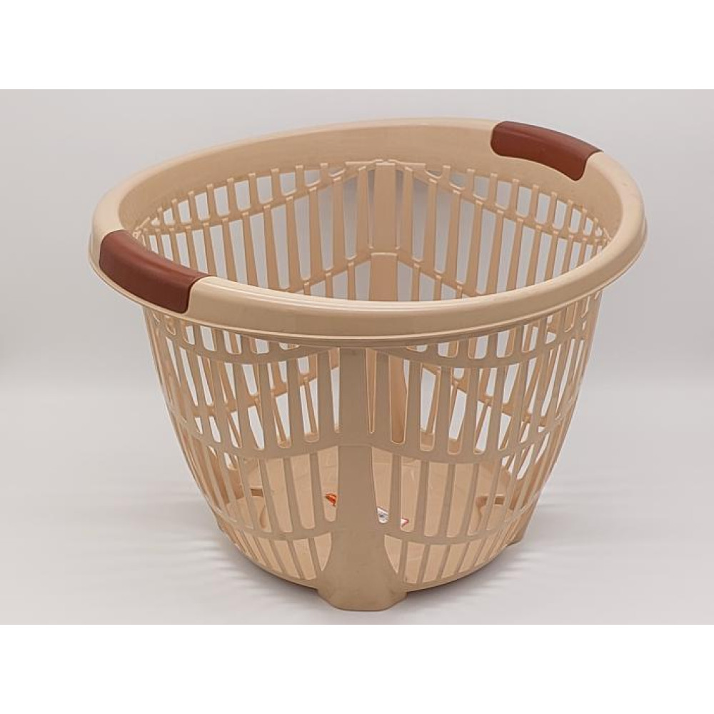 Корзина для белья пластиковая без крышки 2215 Senyayla Plastik D 48 cm H 33 cm 32 литра