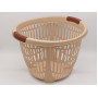 Корзина для белья пластиковая без крышки 2215 Senyayla Plastik D 48 cm H 33 cm 32 литра