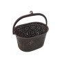 Кошик відро для прищіпок пластиковий Кошик Senyayla Plastik 2152 Ажур 22*17 cm H 13 cm