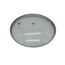 Крышка стеклянная для сковородки без ручки D 18 cm
