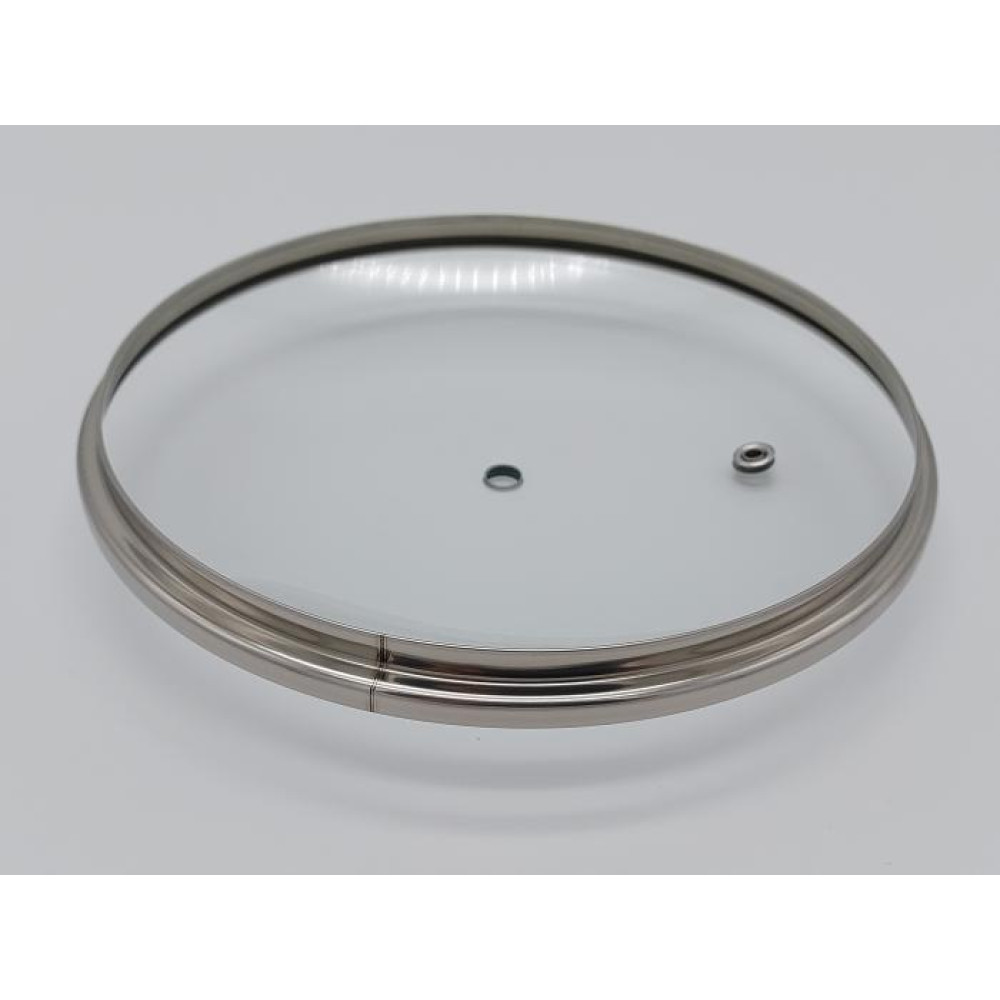 Крышка стеклянная для сковородки без ручки D 18 cm