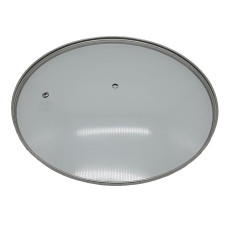 Крышка стеклянная для сковородки без ручки D 30 cm