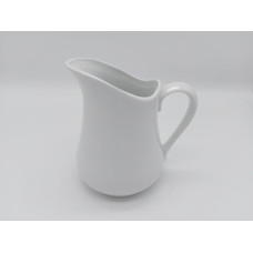 Глек білий керамічний для молока води та напоїв Молочник з кераміки 11*9 cm H 15 cm 1 л ДРУГИЙ СОРТ