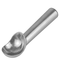 Ложка для мороженого алюминиевая цельная порционная 5,5 * 4 cm L 18 cm