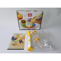 Кондитерский шприц Frosting Deco Pen электронный для украшения тортов