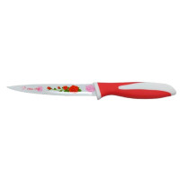 Ніж кухонний універсальний у чохлі кольоровий "Роза" L 24 cm лезо 12,5 cm
