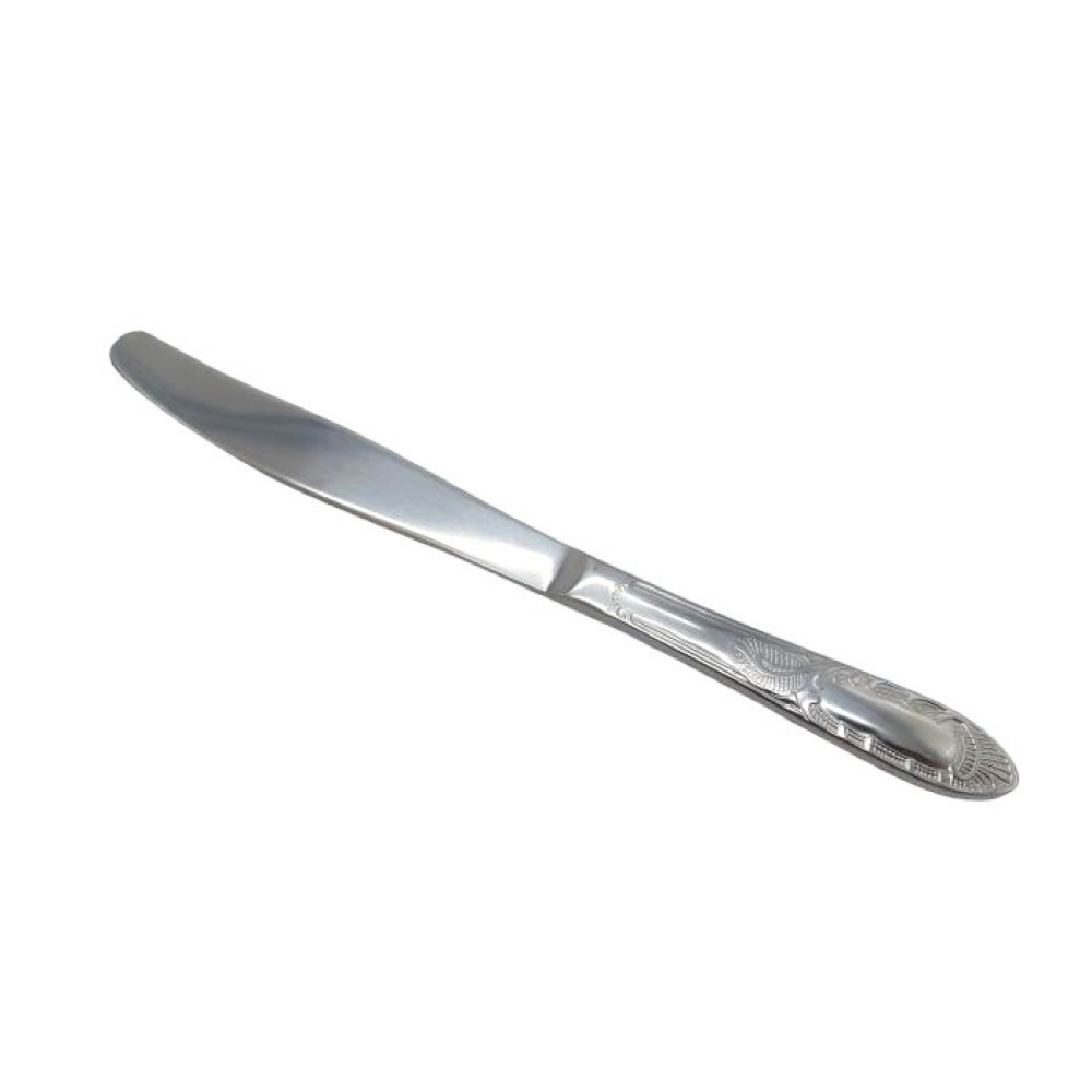Нож столовый нержавейка Дубок L 21 cm в упаковке 12 штук из нержавеющей стали