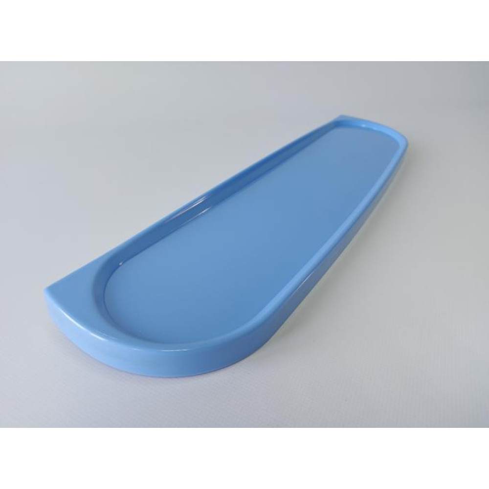 Полочка пластиковая под зеркало в ванную комнату прямая TP-09 Tombo 52*12 cm