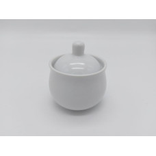 Сахарница керамическая белая для кафе D 8 cm H 7 cm 250 мл.