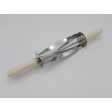 Кондитерська качалка ножа для нарізки тіста для круасанів з нержавіючої сталі L 48 cm / 22,5 * 8 cm