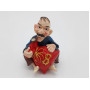 Копилка статуэтка Казак с мешком Декоративная фигурка H 12,5 cm
