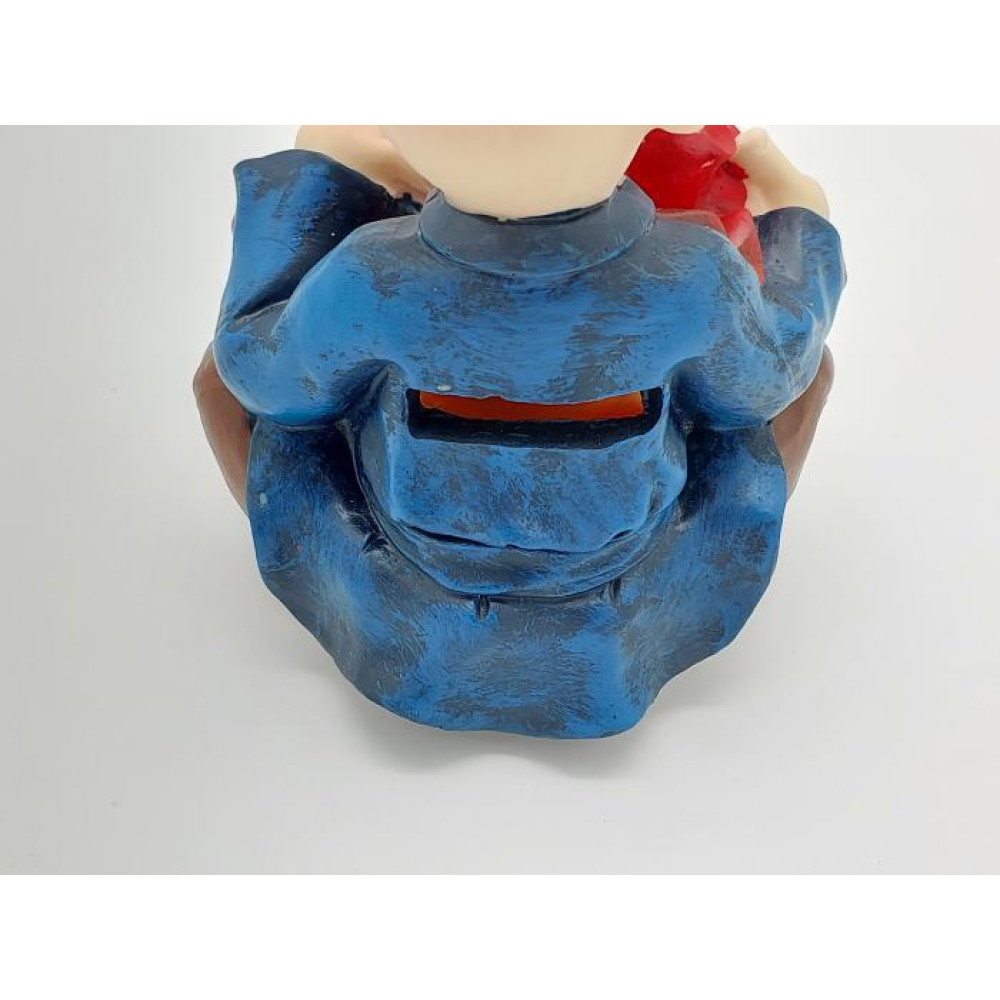 Копилка статуэтка Казак с мешком Декоративная фигурка H 12,5 cm