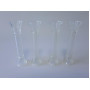 Набір пластикових колон для багатоярусного торта 4 штуки L 13 cm D 3 cm