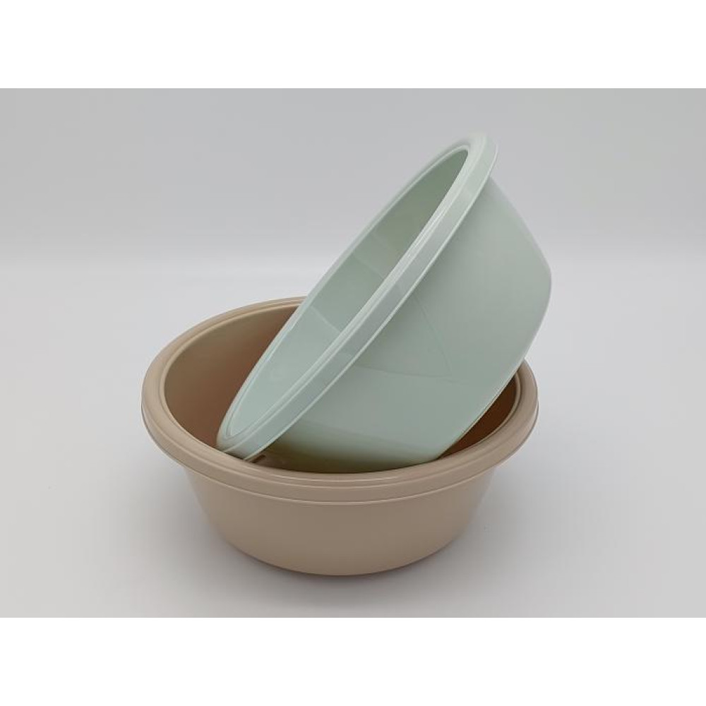 Миска таз пластиковый пищевой Dunya plastik 10323 D 24 cm H 9 cm 2,7 литра