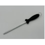 Мусат точила професійна металева для заточування ножів Ножеточка ручна для ножа L 27 cm робоча 16 cm