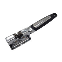 Точилка для кухонних ножів ручна механічна металева Ножеточка L 17 cm