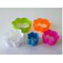 Пластикова форма для випікання печива та пряників Квіточка Вирубка каттер для печива в наборі 5 штук H 3 cm