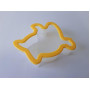 Пластикова форма для випікання печива та пряників Рибка Вирубування каттер для печива L 10 cm