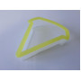 Пластиковая форма для выпечки печенья и пряников Треугольная Вырубка каттер для печенья L 10,5 cm