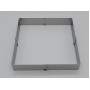Форма для випікання квадратна розсувна Форма для складання та формування торта з нержавіючої сталі Квадрат 15,5-28 cm