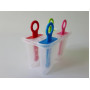 Форми для морозива ескімо пластикова у наборі 4 штуки Формочки для фруктового льоду 7*4,5*1,2 cm
