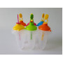 Форми для морозива пластикова у наборі 6 штук Формочки для фруктового льоду L 10 cm