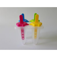 Форми для морозива пластикова у наборі 4 штуки Формочки для фруктового льоду L 9,5 cm