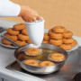Дозатор для приготовления пончиков и донатсов ручной форма кондитерская пластиковая 18 * 9,5 cm