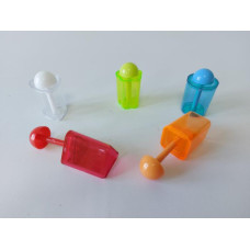 Формы для канапе пластиковые в наборе 5 штук 3 * 2,5 cm H 4,5 cm