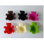 Форма силиконовая кондитерская для выпечки кексов Котик 8,5 * 5,5 cm