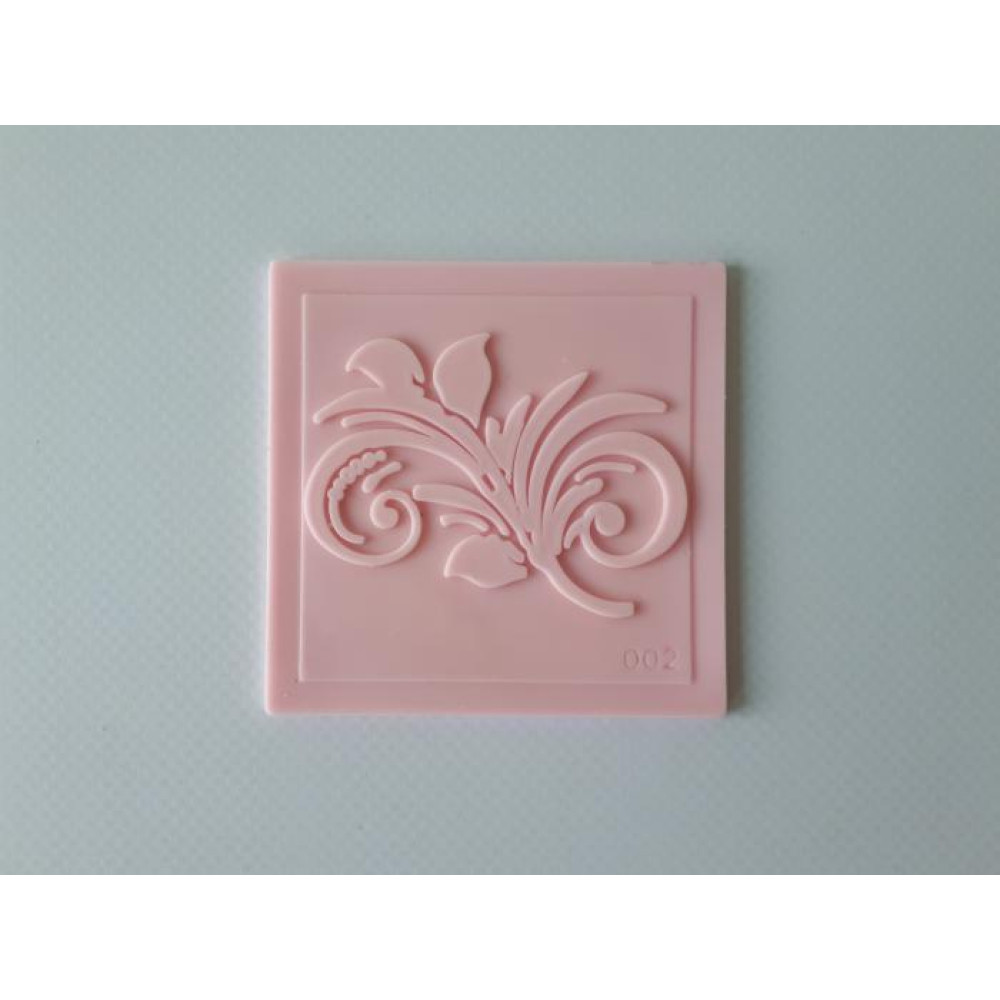Штамп кондитерский силиконовый "Цветок" 7 x 7 cm.