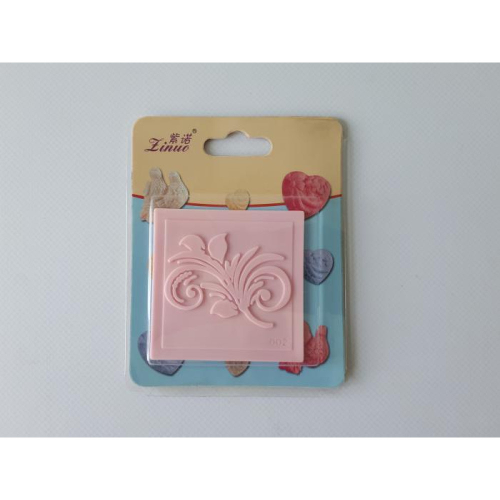 Штамп кондитерский силиконовый "Цветок" 7 x 7 cm.
