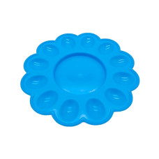 Тарелка для яиц пластиковая Блюдо пасхальное D 23 cm