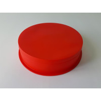 Форма круглая силиконовая кондитерская для выпечки пирога d 22 cm h 5,5 cm