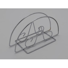 Салфетница из нержавейки для бумажных салфеток Подставка под салфетки настольная 13 cm H 7 cm