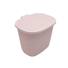 Корзина пластиковая c крышкой Сетка Tuffex 4047 Ящик для хранения вещей 25*19 cm H 22 cm 7,5 литра